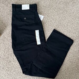 Goodfellow & Co. Black Slim Chino 32 x 30